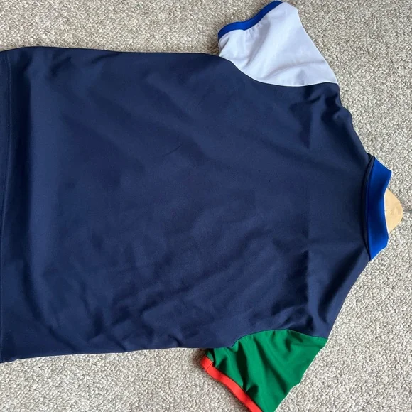 Polo Sport Ralph Lauren Large multi colored performance shirt with “67 Polo” - Picture 3 of 7